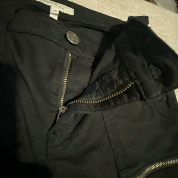 Joie Jeans Womens Black Park Skinny Lyocell Blend Casual Pants- Sz-28 - Picture 5 of 16